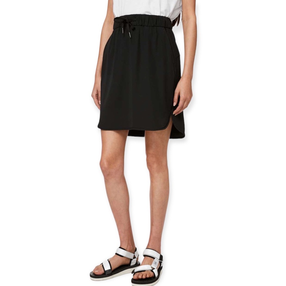 Lululemon On The Fly Skirt *Woven in Black Size 6 - Picture 3 of 8
